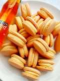 Aperol spritz ganache macaronba
