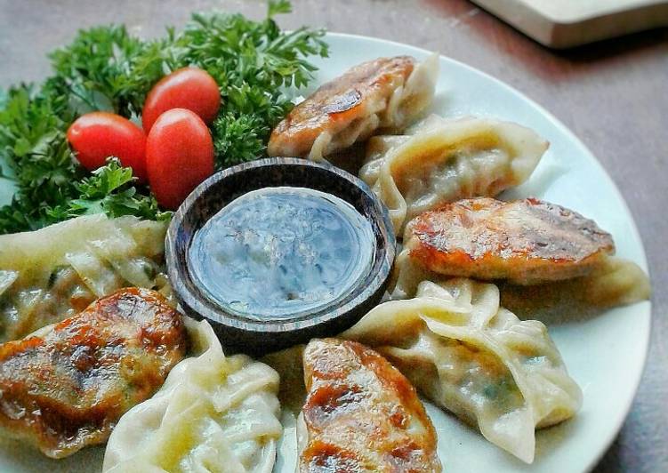 Beef gyoza / kuotie
