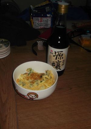 【源釀醬油】醬油蔥蛋 的食譜成品照片