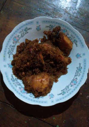 Foto resep Ayam serundeng