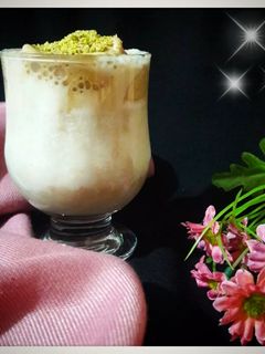 عکسی از دستور شیر موز موکا