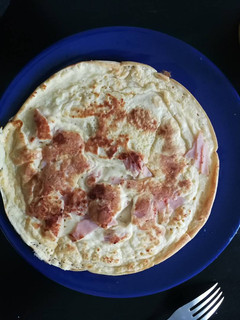 Una foto de Maxi tortita de york y queso