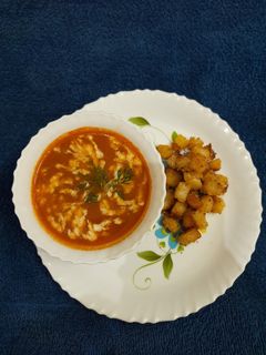 टोमॅटो सूप (tomato soup recipe in marathi) रेसिपी चे मुख्य फोटो