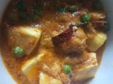 মটর পনির (matar paneer recipe in Bengali)