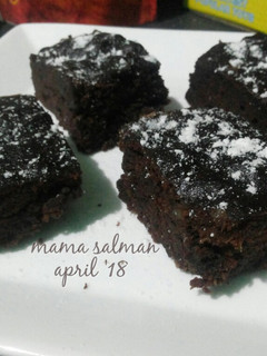 Foto resep Brownies Tape Singkong Coklat #PR_BrowniesDcc