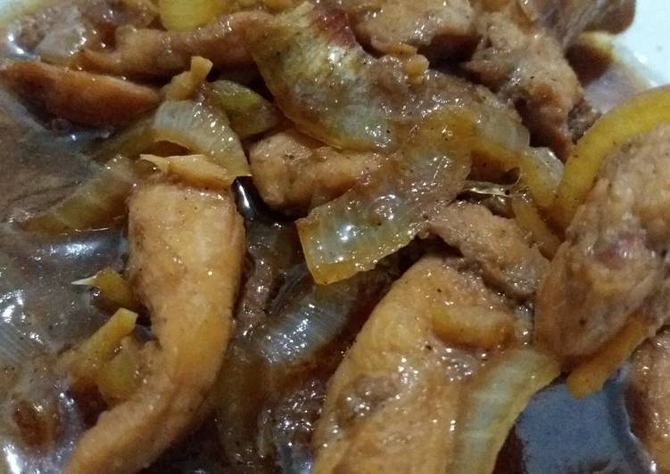 Cara Gampang memasak Chicken teriyaki ala hokben Lezat