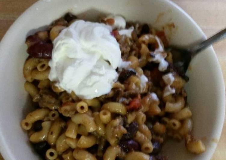 Recipe of Any-night-of-the-week Weekday chili mac