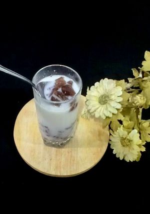 عکسی از دستور قهوه ژله ای