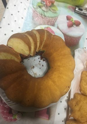 صورة لوصفة الكيكه العاديه