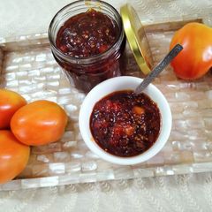 Tomato Chutney (you can preserve it for 6 months) A picture of Tomato Chutney (you can preserve it for 6 months).
