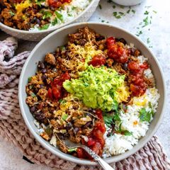Taco Rice Bowl A picture of Taco Rice Bowl.