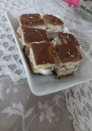عکسی از دستور کیک بستنی فوری (یک نفره)🥰