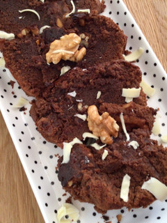 Una foto de Brownie casero y fácil