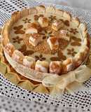 Tarta de horchata con fartons