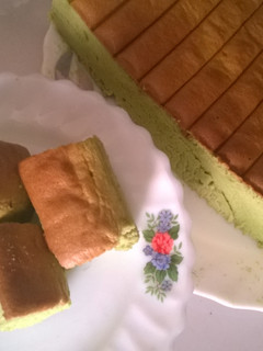 Foto resep Green Tea Ogura Cake for matcha lovers!