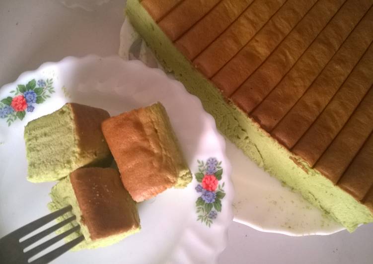 Bagaimana mengolah Green Tea Ogura Cake for matcha lovers! Anti Gagal