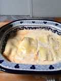 Canelones en el microondas