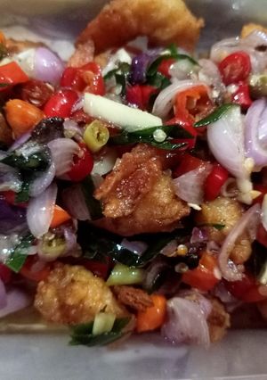 Foto resep Udang sambel matah