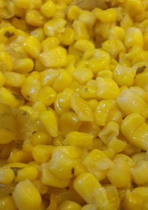 A picture of Spicy Orange Sweet Corn.