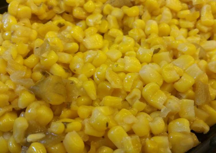 Recipe of Perfect Spicy Orange Sweet Corn