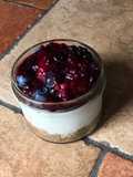 Cheesecake alternativa in vasetto