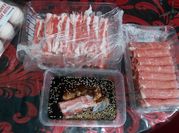 Gambar daging sapi slice bakar marinasi