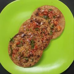 A picture of Masala chapati.