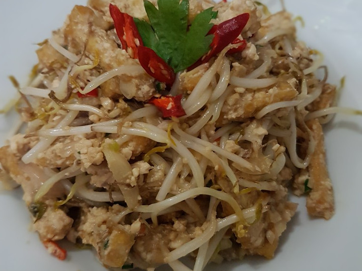 Resep Cah Tauge Tahu &amp;amp; Putih Telor Asin, Enak Banget