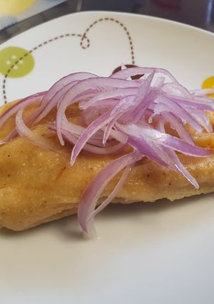 Una foto de Tamal criollo a mi estilo