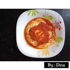 Telur ceplok sambal রেসিপির প্রধান ছবি