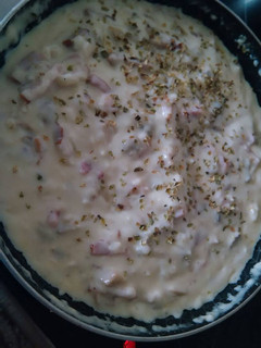 Una foto de Salsa carbonara