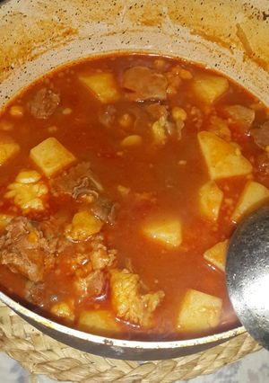 عکسی از دستور آبگوشت