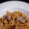 Fideua de cerdo