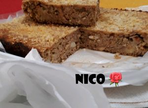 Una foto de Budín de carne "machacada"
