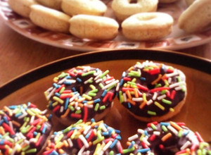 Una foto de Donas horneadas