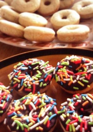 Una foto de Donas horneadas