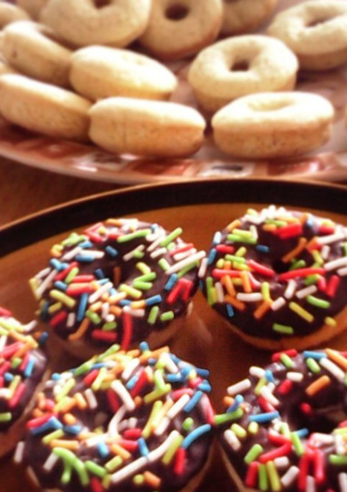 Una foto de Donas horneadas