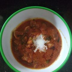 A picture of Mushroom masala.