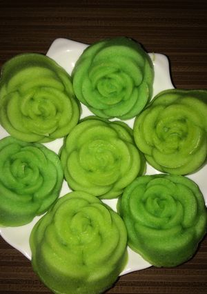 Foto resep Bolu pandan kukus, lembuutt pake bangettt (No mixer)