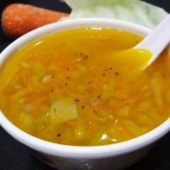 A picture of Veg Clear Soup - Weight loss Soup.