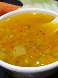 A picture of Veg Clear Soup - Weight loss Soup.