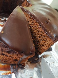 Una foto de Bizcocho de chocolate