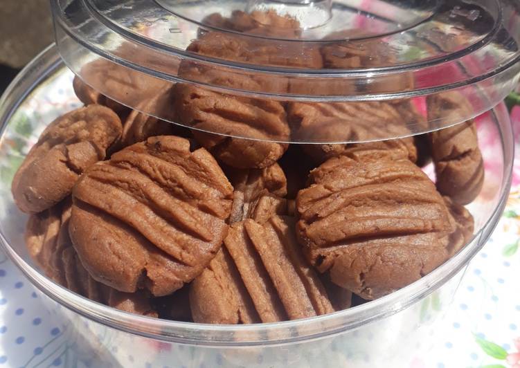 Cookies coklat 4 bahan empuk