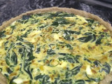 Relleno tarta de espinaca