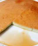 Kem flan lá dứa siêu to bự