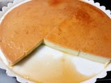 Kem flan lá dứa siêu to bự