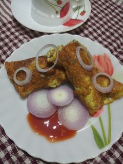 ডিমের অমলেট (Dimer omelette recipe in Bengali)) রেসিপির প্রধান ছবি