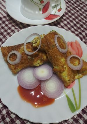 ডিমের অমলেট (Dimer omelette recipe in Bengali)) রেসিপির প্রধান ছবি