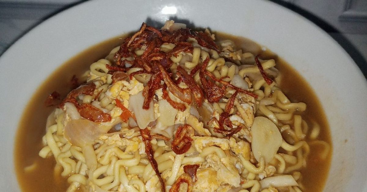Mie Kuah Jamur Tiram