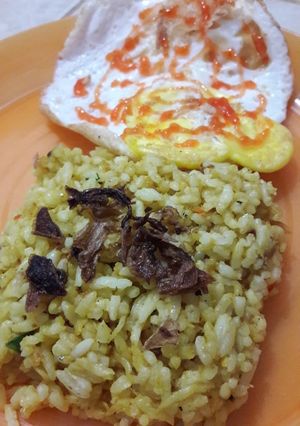 Foto resep Nasi goreng teri